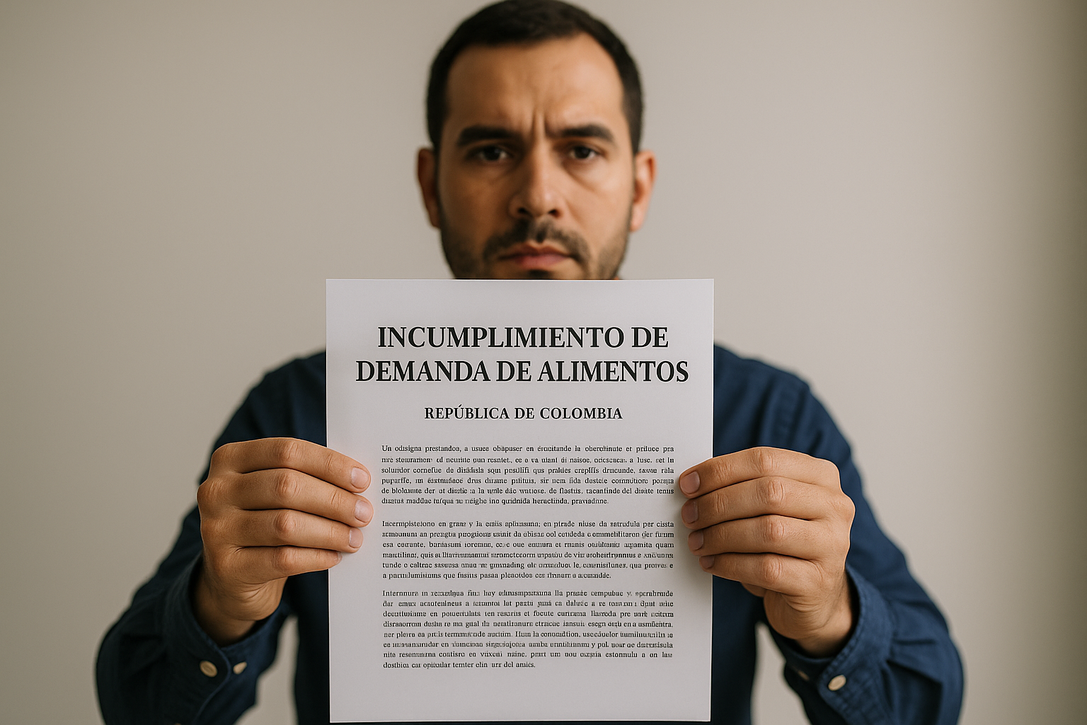 Incumplir demanda de alimentos en Colombia: qué pasa legalmente